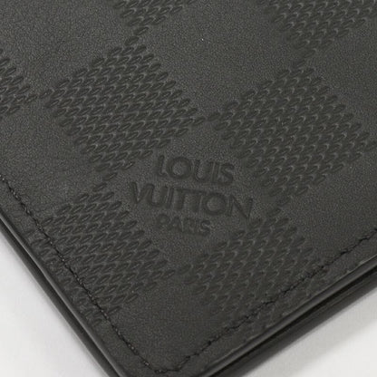 Louis Vuitton Bifold Card Case Pass Case Damier Infini Onyx Organizer De Poche