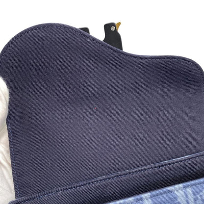 Christian Dior Tears Shoulder Bag Saddle Messenger 2adca435ddo Oblique Canvas