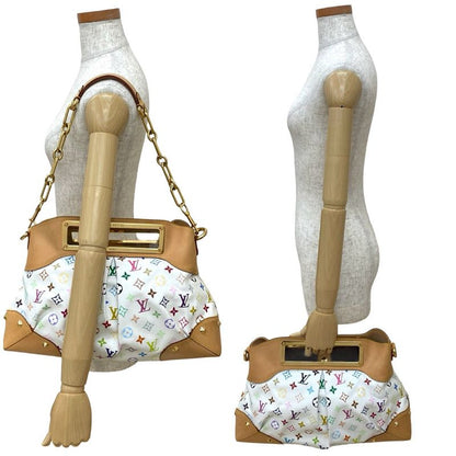 Louis Vuitton Judy GM Monogram Multicolor Leather 2-Way Handbag Shoulder Bag