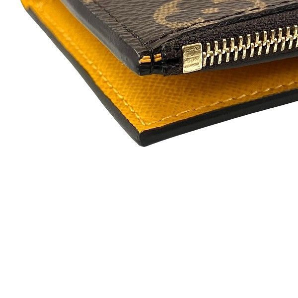 Louis Vuitton Monogram Portefeuille Lisa M83649 Compact Bifold Wallet Women