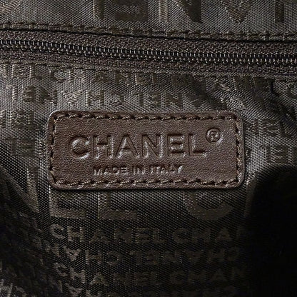 Chanel Bag Choco Bar Ladies Branded Handbag Shoulder Bag Caviar Skin Brown