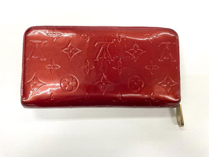 Louis Vuitton Monogram Vernis Zippy Wallet Round Zip Wallet Long Wallet M90200