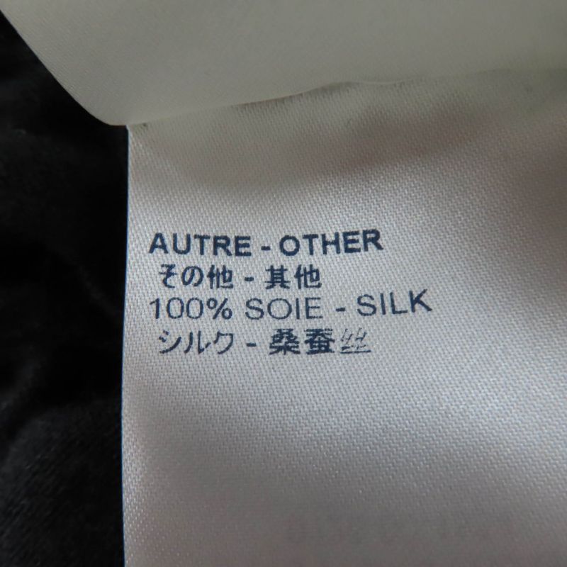 Louis Vuitton 19AW Wool Cashmere Silk Blend Floral Print Puff Sleeves Short