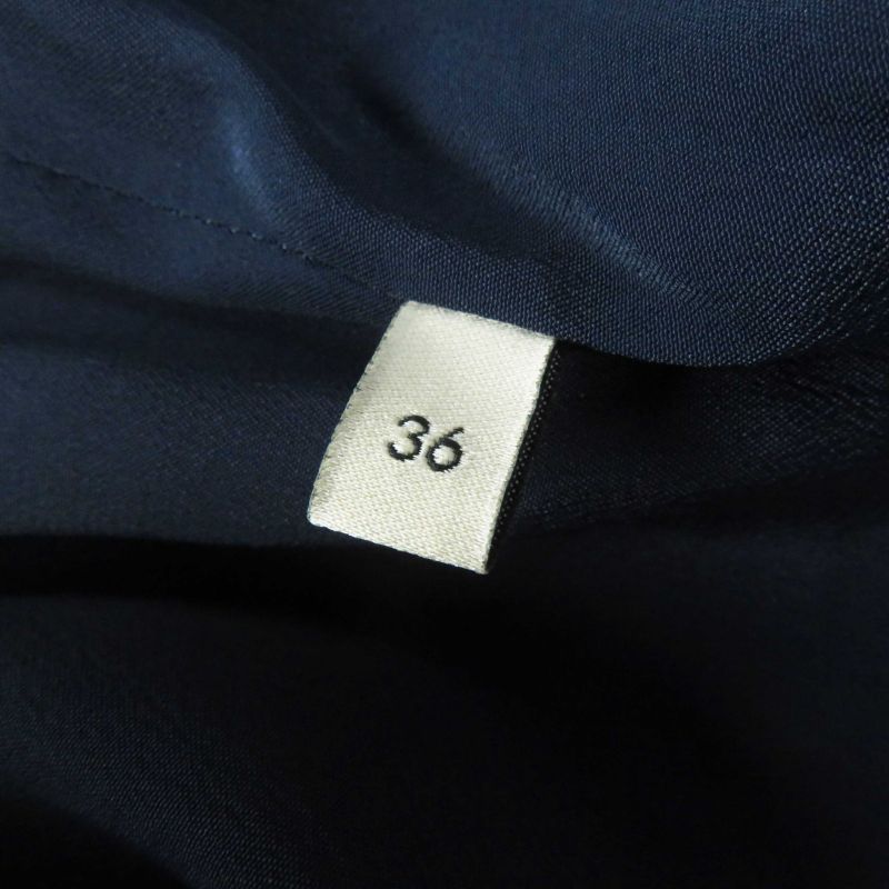 Gucci 652725 Wool With Horsebit Monochrome Tweed Sleeveless Dress Navy Gold