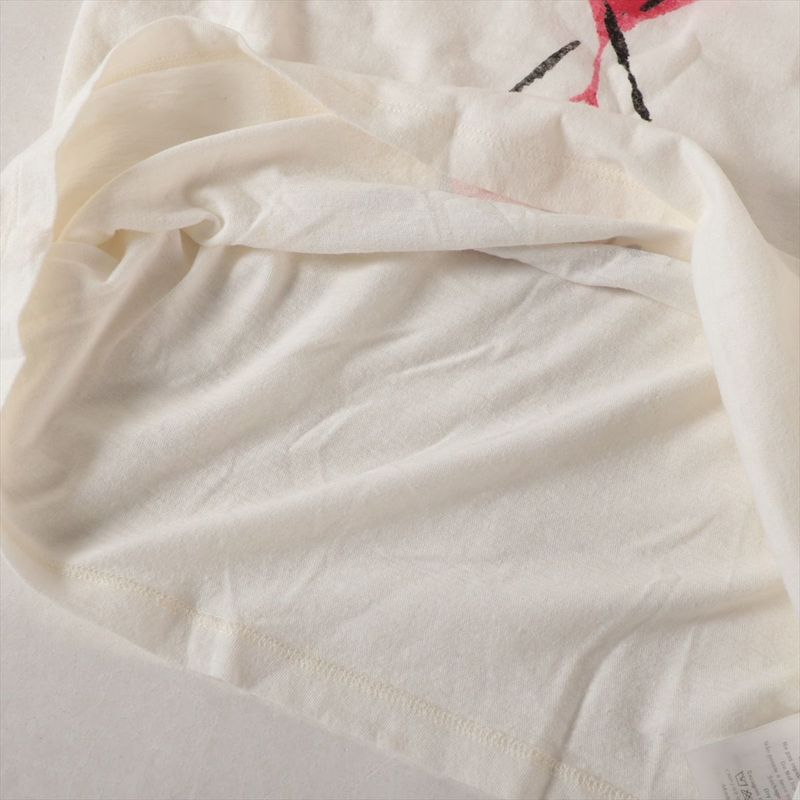 Christian DIOR LOVE Moves Cotton X Linen T-shirt Women's XS Size 143t12a4466