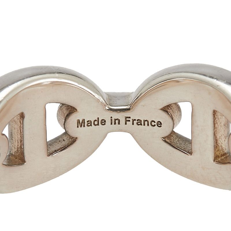 Hermes Chaîne D'angkle Ancienne Ring Ring #51 Sv925 Silver Ladies Hermes