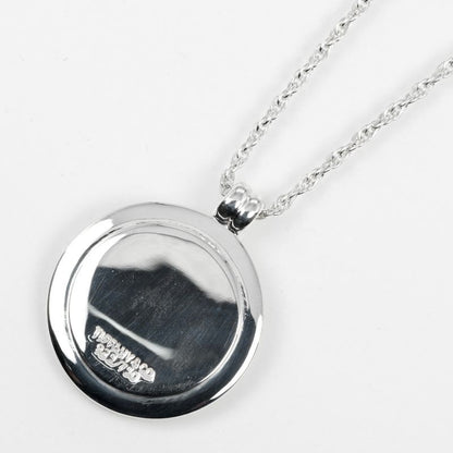 Tiffany & Co T&C Coin Silver 925 X 18K Yellow Gold Ladies 14.6g Necklace