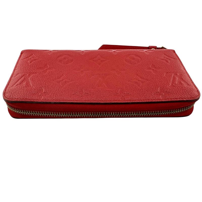 Louis Vuitton M60547 Monogram Empreinte Round Zipper Zippy Wallet Long Wallet
