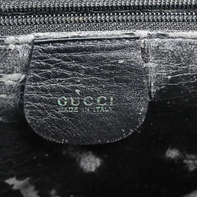 Gucci Bamboo Handbag Shoulder Bag Leather 01bs174