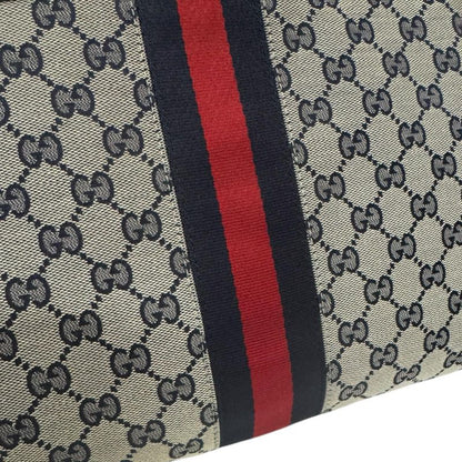 Gucci Sherry Shoulder Bag GG Canvas 388926 Navy Ladies Gucci  Gucci