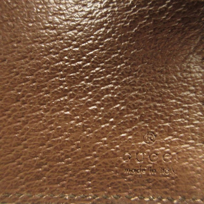 Gucci Ophidia 699353 GG Marmont Compact Wallet GG Canvas Leather Beige Brown