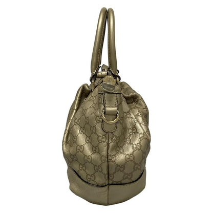Gucci Handbag Sookie/shima Line 247902 Gold Leather