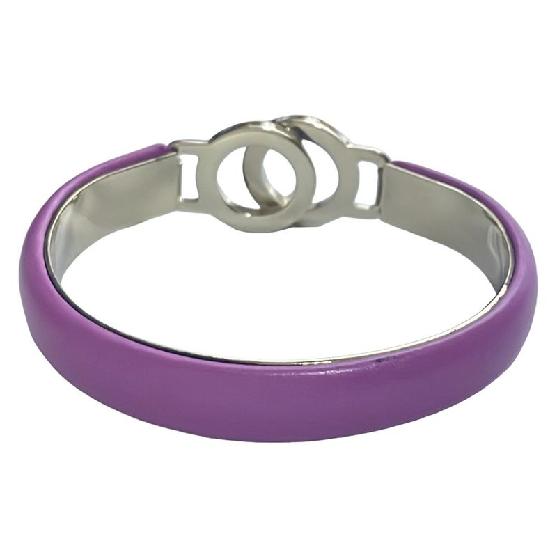 Bvlgari Bangle Doppio Leather Pink And Gold