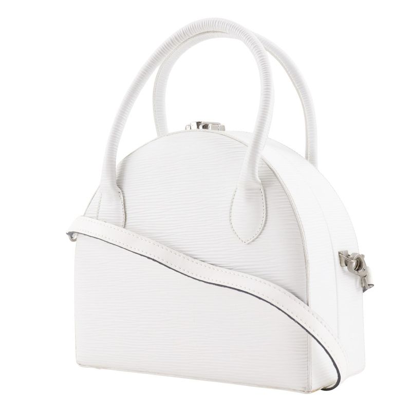 Fendi 2WAY Shoulder Vintage Calf White Women's Handbag
