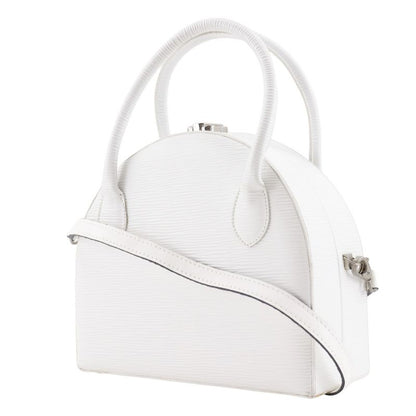 Fendi 2WAY Shoulder Vintage Calf White Women's Handbag