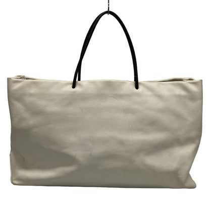 Chanel Essential Tote Ivory And Black Lambskin