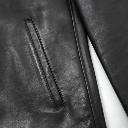 Fendi Monster Jacket Size 48 Bugs Studded Leather Single Riders Jacket Made In