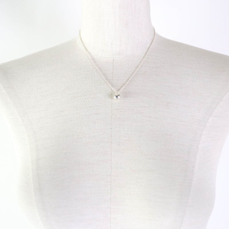 Tiffany & Co Hardware Ball Necklace Ag925 Accessories Silver With