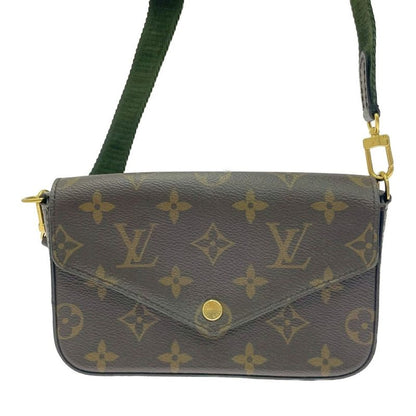 Louis Vuitton M80091 Monogram PVC Muerte Pochette Felicie Brown 462474 Shoulder