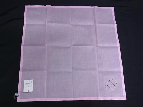 Hermes Evelyn 100% Cotton Handkerchief Pocket Chief Scarf Women's