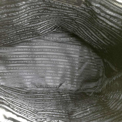 Prada Backpack Daypack Navy Nylon/leather Triangle Logo Triangle Logo Women's