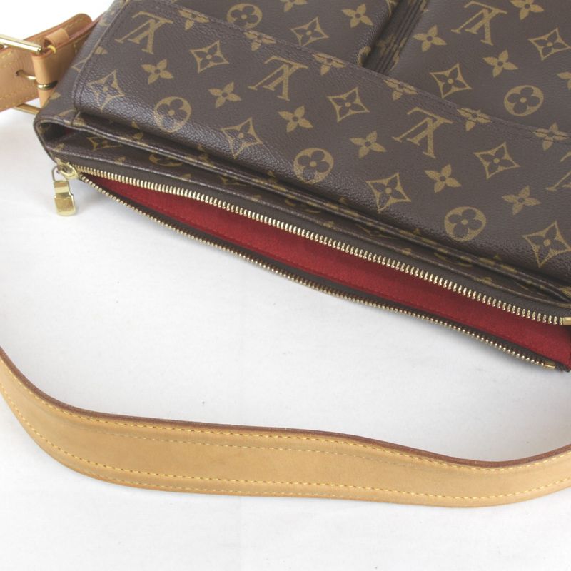 Louis Vuitton M51163 Shoulder Bag Monogram Canvas Brown