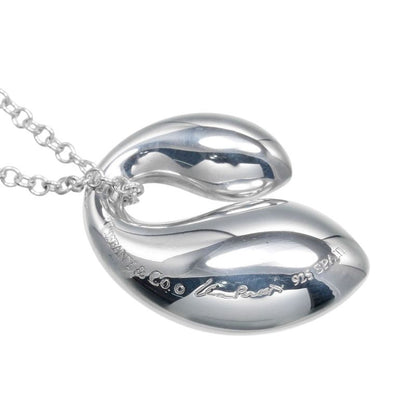 Tiffany & Co Double Teardrop Silver 925 Ladies 5.42g Necklace