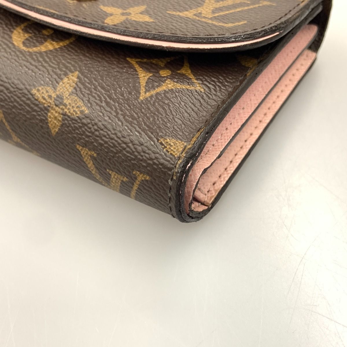 Louis Vuitton Monogram Portefeuille Arianne Tri-Fold Short Wallet M62037 Brown