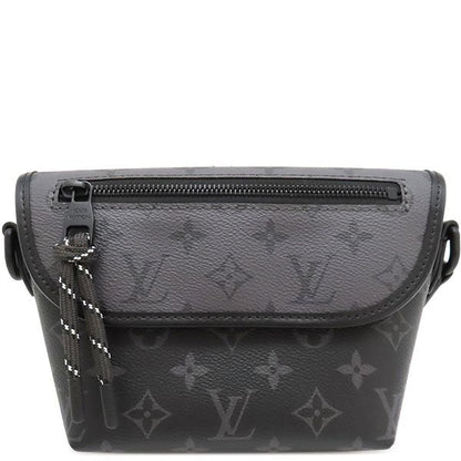 Louis Vuitton Shoulder Bag Pulse Wearable Wallet Monogram Eclipse Reverse