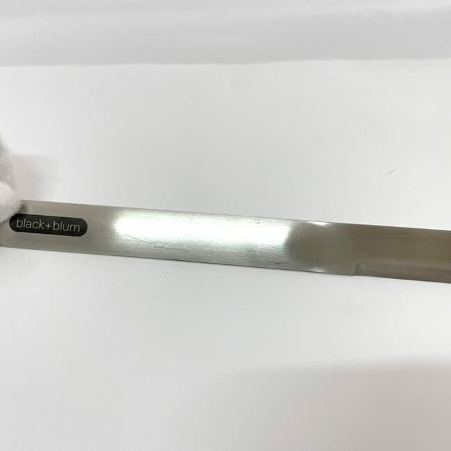 Prada Cutlery Set Silver Black Bloom 2up004 Unused Excellent Condition