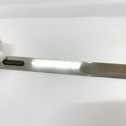 Prada Cutlery Set Silver Black Bloom 2up004 Unused Excellent Condition