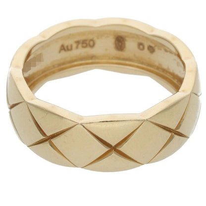 Chanel Coco Crush Medium 18K Yellow Goldring Men's 53 13