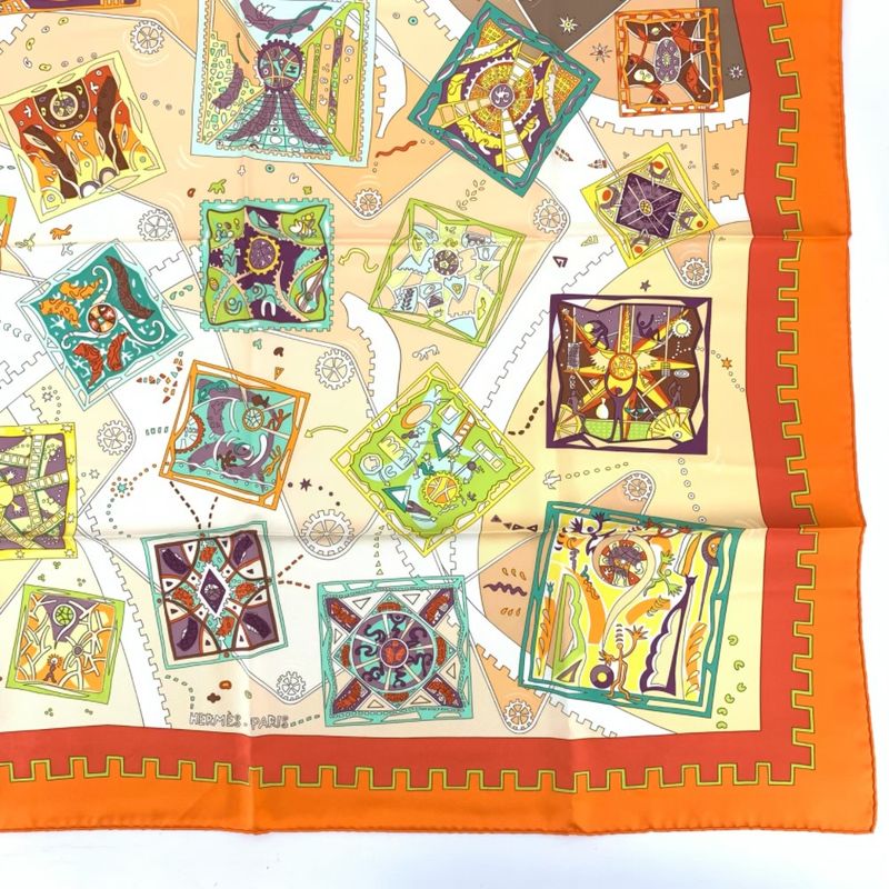 Hermes Scarf Carre 90 La Mecanique Des Idees Idea Structure