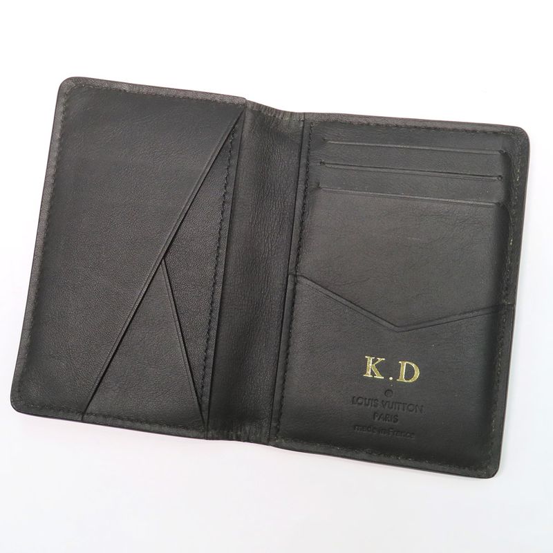 Louis Vuitton Organizer De Poche N60183 Damier Infini Black Card