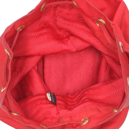 Prada Nylon Strap Pouch With Logo Plate Men's