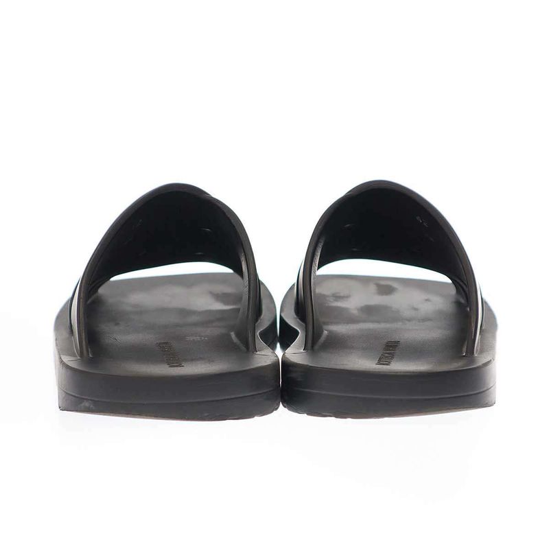 Bottega Veneta 23ss Mule Rubber Sandals Black 42