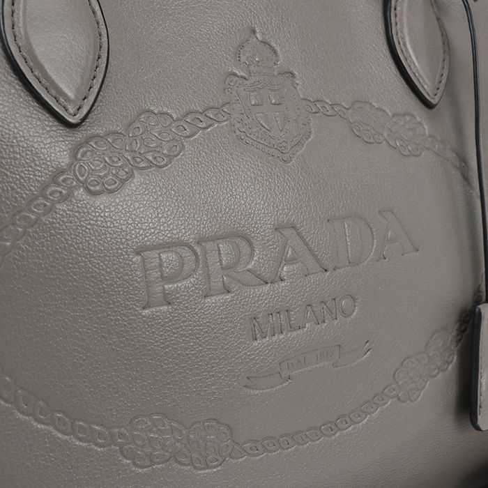Prada 2WAY 1ba579 2EBJ F0572 Tote Bag Grained Calf Womens