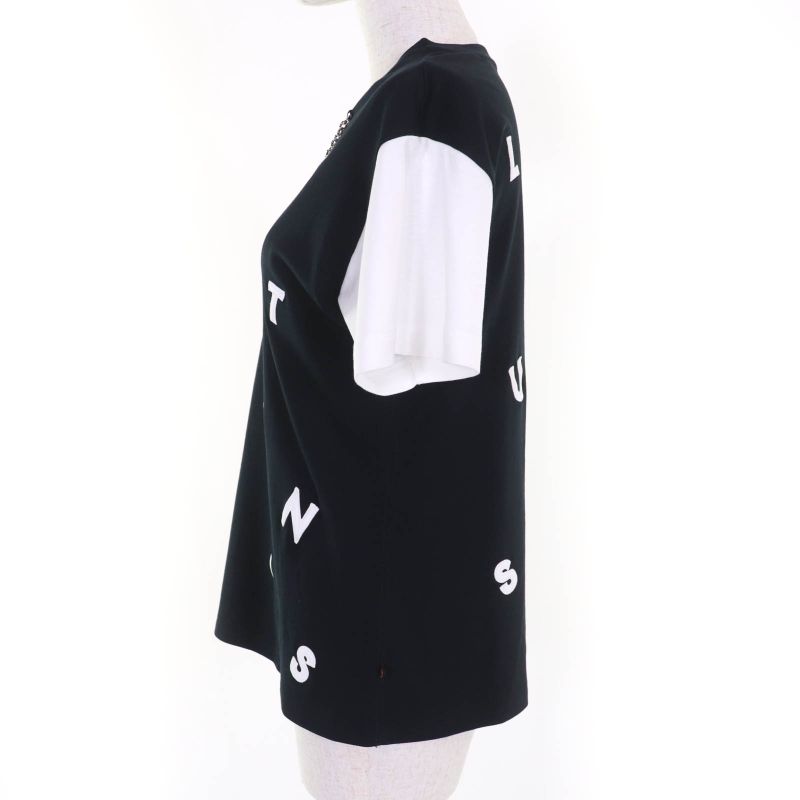 Louis Vuitton Ffts02jg2 100% Cotton Embroidery Logo Crew Neck Short Sleeve