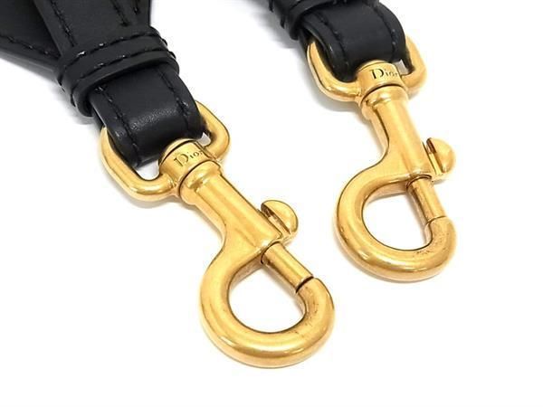 Christian Dior Canvas Shoulder Strap For Bag Shoulder Women Black And