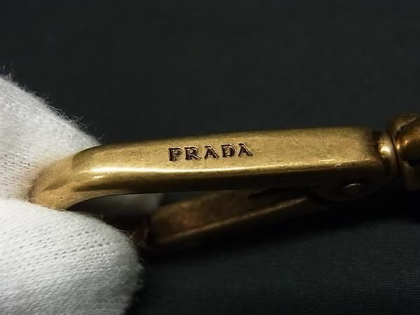 Prada Leather Bag Shoulder Strap Crossbody Shoulder Women's Glazed Fe6863