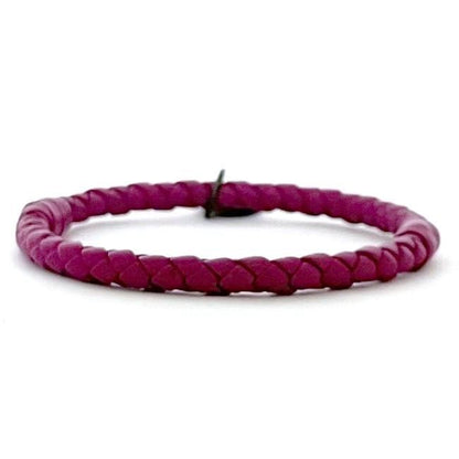 Bottega Veneta Bangle Purple Intrecciato Ec19879