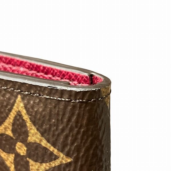 Louis Vuitton Monogram Portefeuille Emily M60697 Fuchsia Long Wallet Women