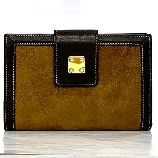 Loewe Fold Wallet Brown Beige