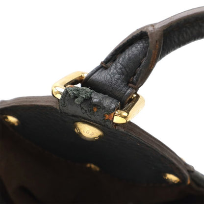 Louis Vuitton Monogram Mahina XL Tote Bag Shoulder Bag Leather Noir Black M95547