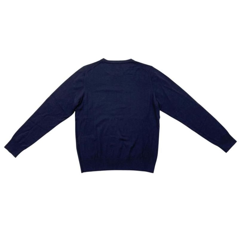 Loewe Sweater Wool Knit D3179470un Size M Navy Loewe