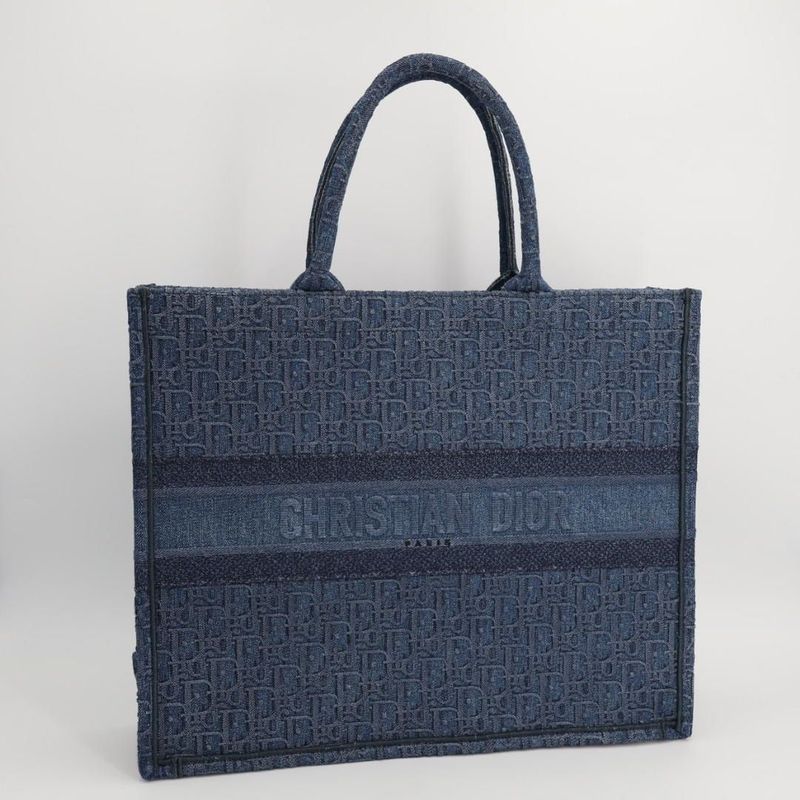 Christian DIOR Dior Tote Bag Book Tote Large Bag