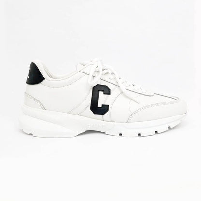 Celine Sneakers - White Black 35929 Size 39 Shoes Women's Women