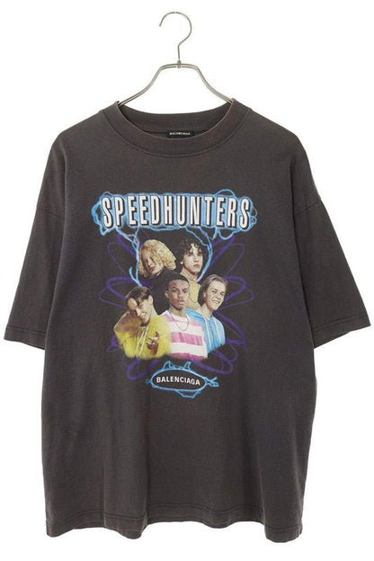 Balenciaga 541875 Tcv38 Speed Hunters Print T-shirt Men's XS