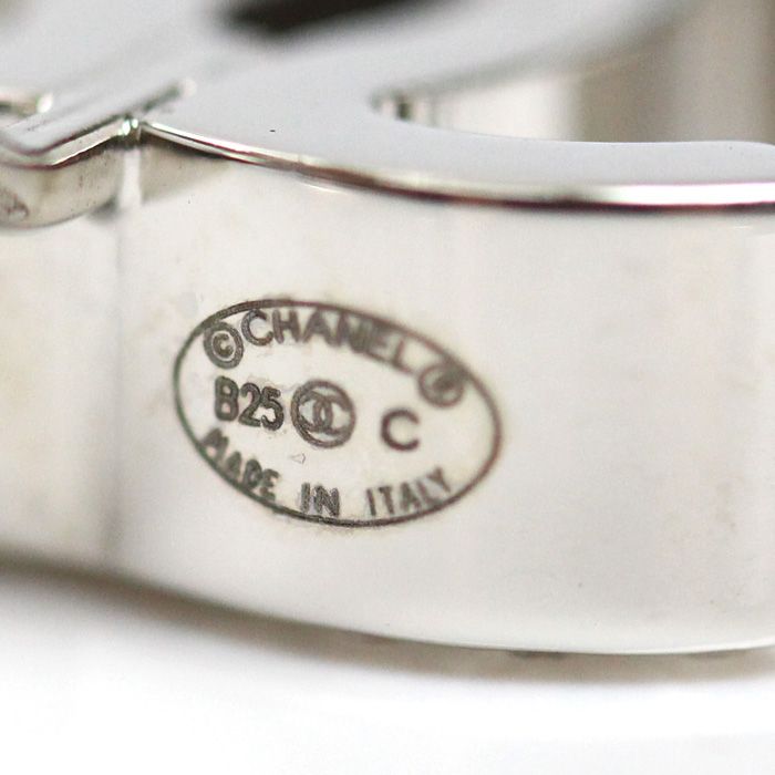 Chanel Metal Coco Rhinestone Earrings Abf152 88g Ladies Pre-owned