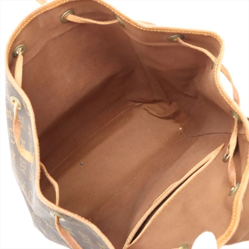 Louis Vuitton Monogram Montsouris GM M51135 Leather Backpack Sac Backpack Bag